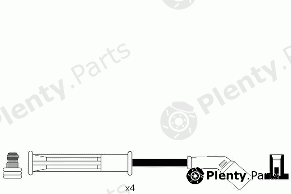  NGK part 4081 Ignition Cable Kit