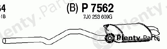 FENNO part P7562 End Silencer