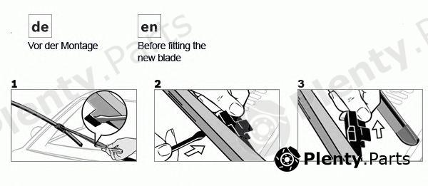  BOSCH part 3397118904 Wiper Blade