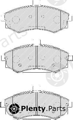  FERODO part FDB1840 Brake Pad Set, disc brake