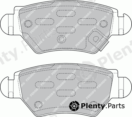  FERODO part FSL1294 Brake Pad Set, disc brake