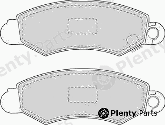  FERODO part FSL1459 Brake Pad Set, disc brake