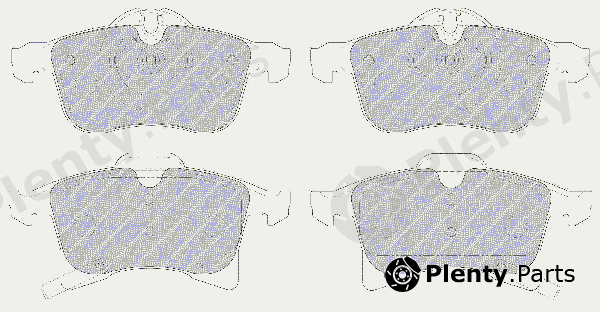  FERODO part FSL1640 Brake Pad Set, disc brake