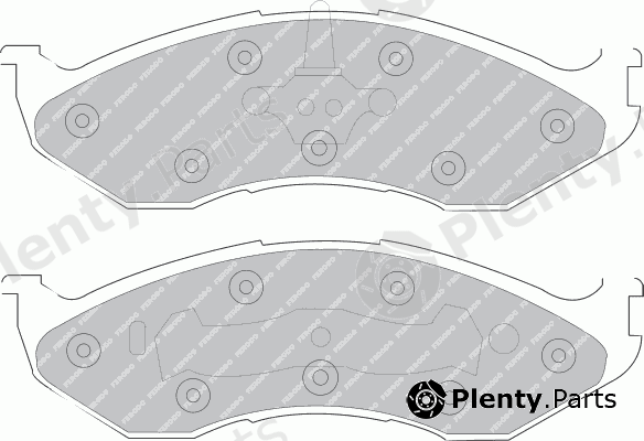  FERODO part FDB929 Brake Pad Set, disc brake