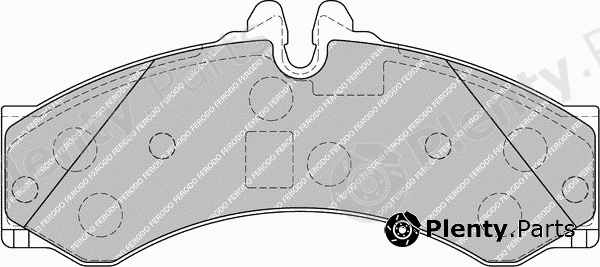 FERODO part FVR1879 Brake Pad Set, disc brake