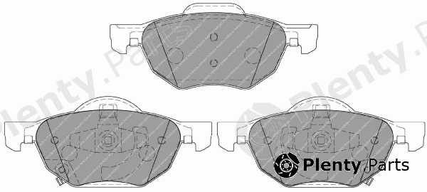  FERODO part FDB1704 Brake Pad Set, disc brake