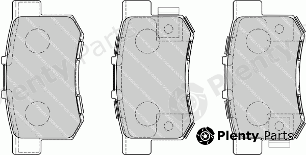  FERODO part FDB1679 Brake Pad Set, disc brake