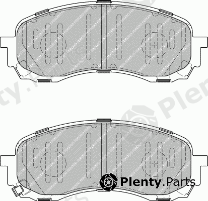  FERODO part FDB1863 Brake Pad Set, disc brake