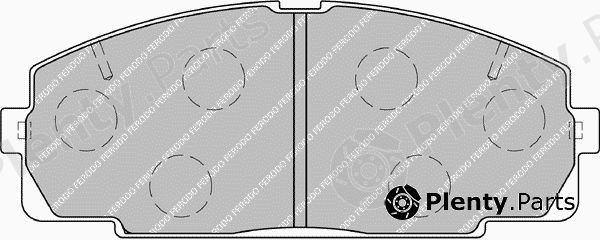  FERODO part FSL1884 Brake Pad Set, disc brake