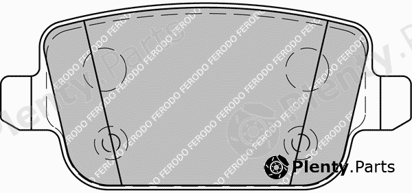  FERODO part FDB1933 Brake Pad Set, disc brake