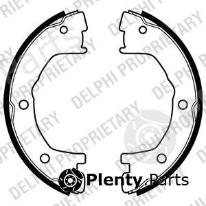  DELPHI part LS1919 Brake Shoe Set, parking brake