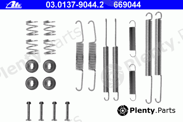  ATE part 03.0137-9044.2 (03013790442) Accessory Kit, brake shoes