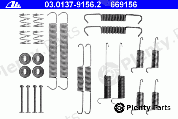  ATE part 03.0137-9156.2 (03013791562) Accessory Kit, brake shoes