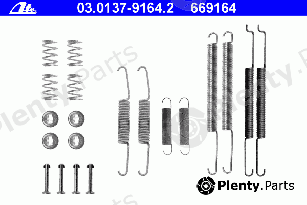  ATE part 03.0137-9164.2 (03013791642) Accessory Kit, brake shoes
