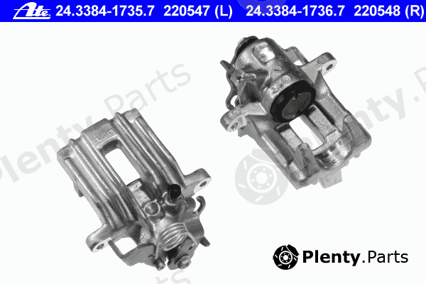  ATE part 24.3384-1735.7 (24338417357) Brake Caliper