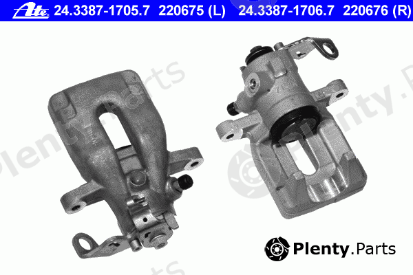  ATE part 24.3387-1705.7 (24338717057) Brake Caliper