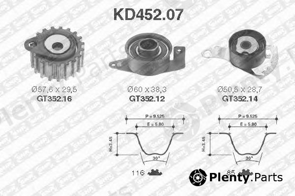 SNR part KD452.07 (KD45207) Timing Belt Kit
