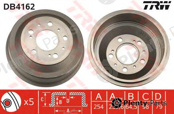  TRW part DB4162 Brake Drum