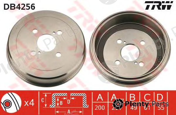  TRW part DB4256 Brake Drum
