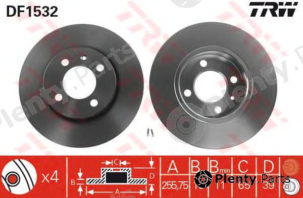  TRW part DF1532 Brake Disc