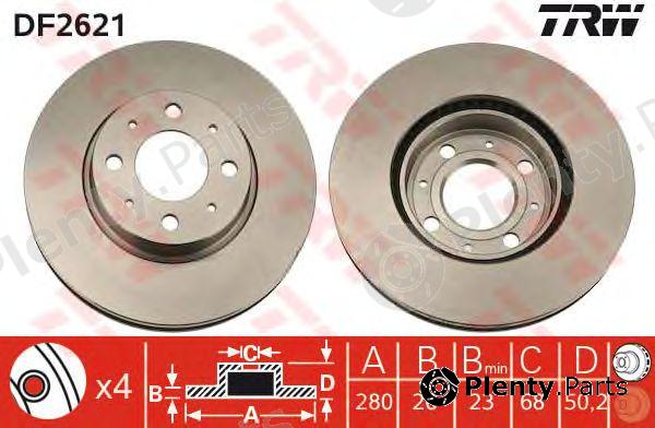 TRW part DF2621 Brake Disc