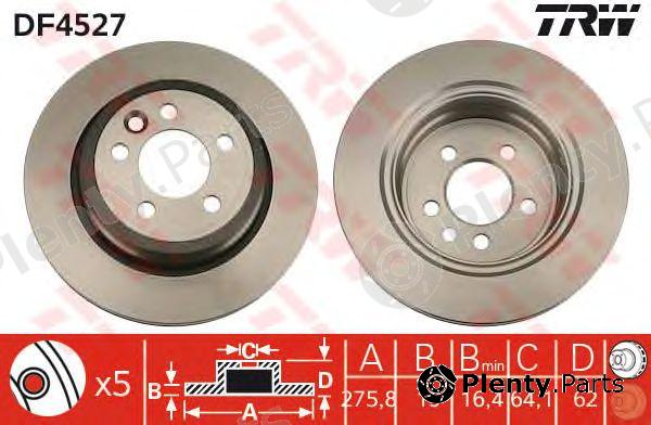  TRW part DF4527 Brake Disc