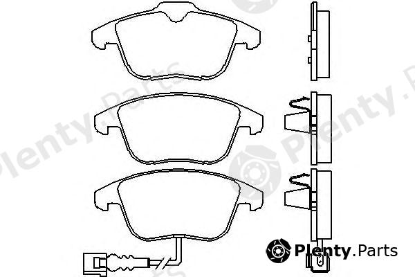  PAGID part T1783 Brake Pad Set, disc brake