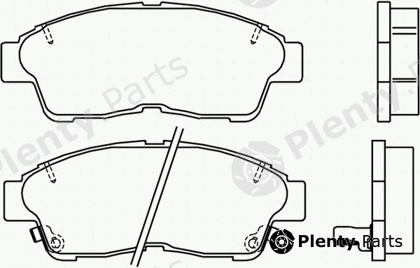  PAGID part T3013 Brake Pad Set, disc brake