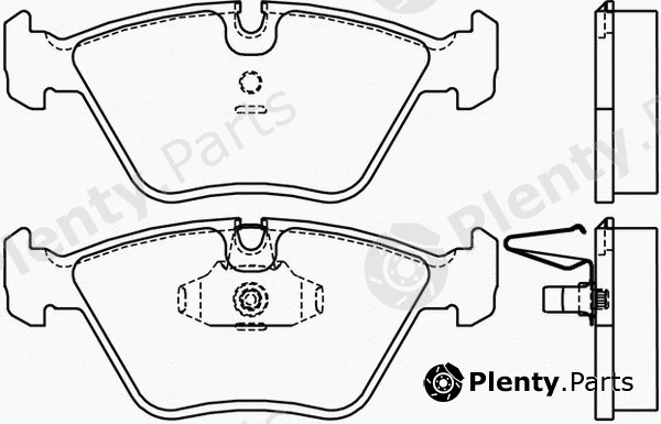  PAGID part T1103 Brake Pad Set, disc brake
