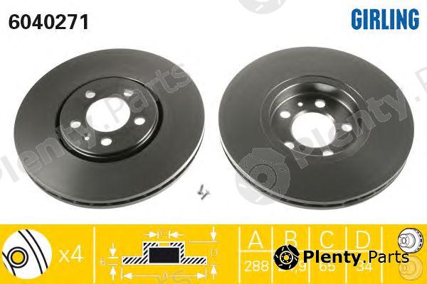  GIRLING part 6040271 Brake Disc
