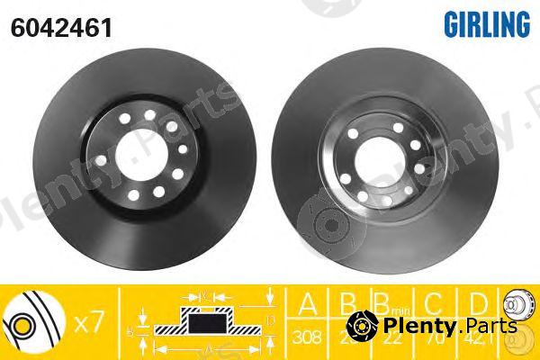  GIRLING part 6042461 Brake Disc