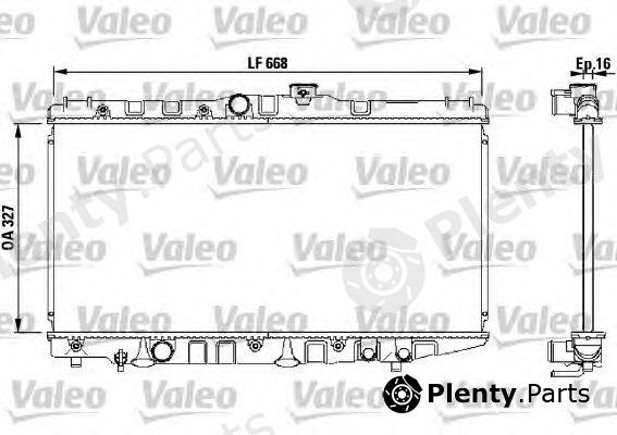  VALEO part 730471 Radiator, engine cooling