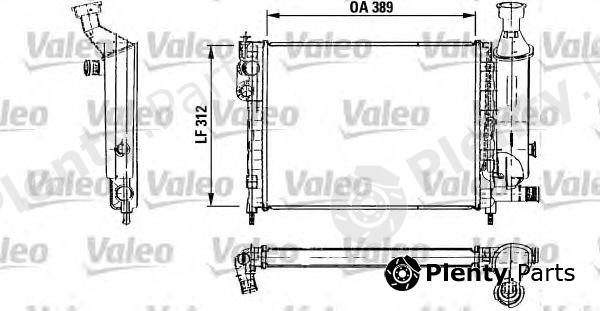  VALEO part 730492 Radiator, engine cooling