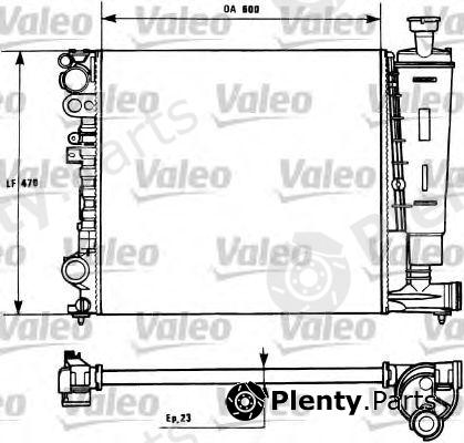  VALEO part 731165 Radiator, engine cooling