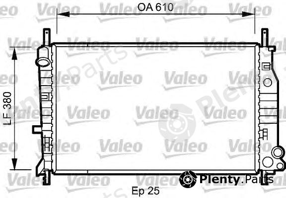  VALEO part 731724 Radiator, engine cooling