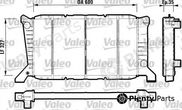  VALEO part 731779 Radiator, engine cooling