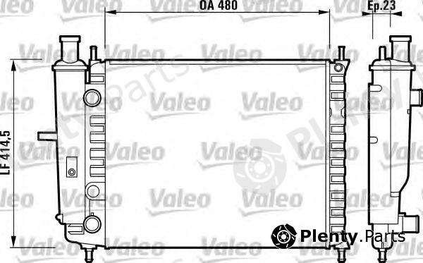  VALEO part 732218 Radiator, engine cooling