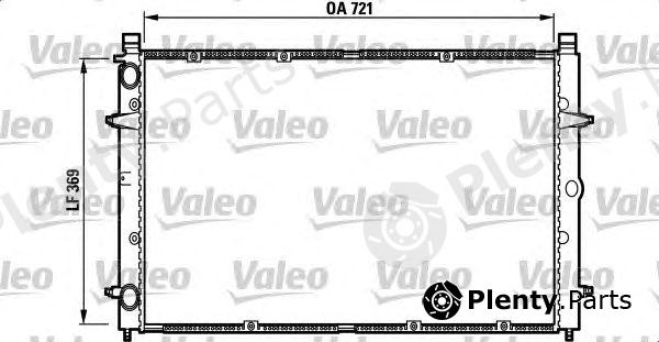  VALEO part 732397 Radiator, engine cooling