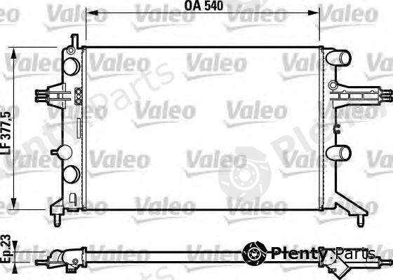  VALEO part 732723 Radiator, engine cooling