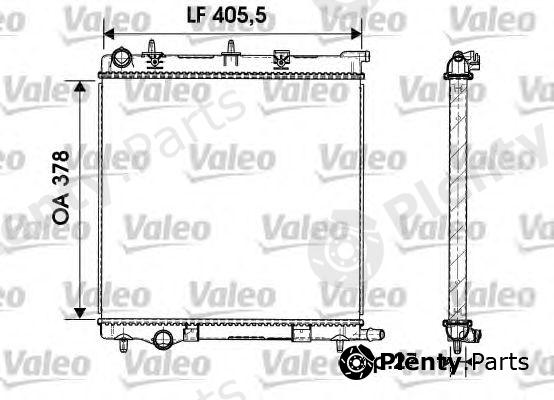  VALEO part 732930 Radiator, engine cooling