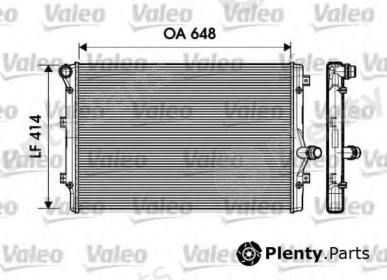  VALEO part 734333 Radiator, engine cooling
