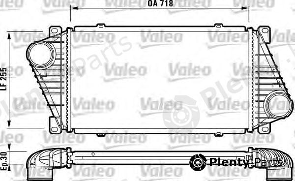  VALEO part 816890 Intercooler, charger