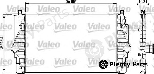  VALEO part 817372 Intercooler, charger