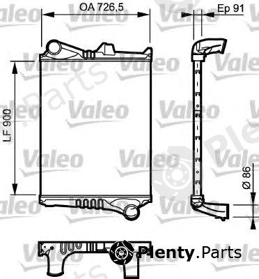  VALEO part 817775 Intercooler, charger