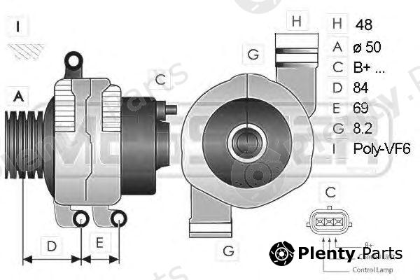  MESSMER part 210328 Alternator