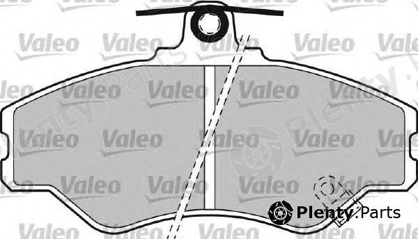  VALEO part 598634 Brake Pad Set, disc brake