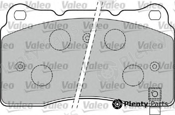  VALEO part 598468 Brake Pad Set, disc brake