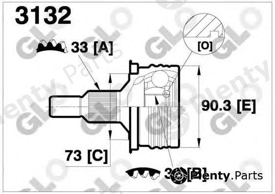  GLO part 3132 Replacement part