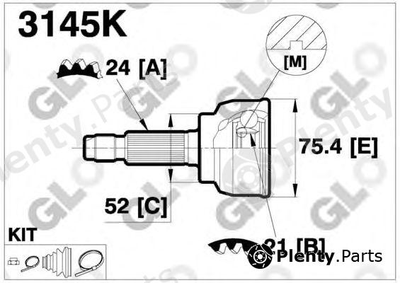  GLO part 3145K Joint Kit, drive shaft