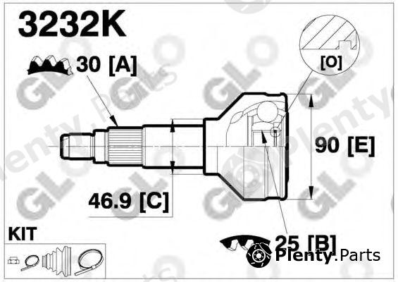  GLO part 3232K Joint Kit, drive shaft